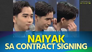 Zaijian Jaranilla, naiyak sa kanyang contract renewal sa ABS-CBN