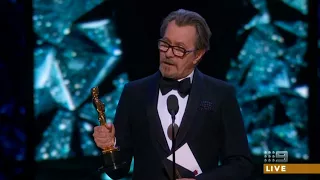 Gary Oldman FINALLY wins the Oscar for Lead Actor 2018 [HD]