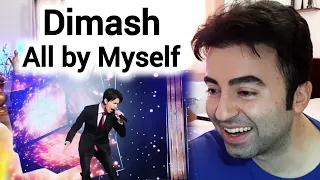 Dimash - All By Myself (Celine Dion) Slavic Bazaar | Reaction!