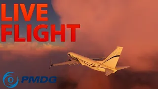 KMIA TO KCLT  | FULL FLIGHT | PMDG 737-800 BBJ2 | MSFS2020