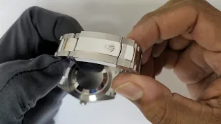 How To Adjust ROLEX Datejust Clasp | Easylink Comfort Extension  Link Adjustment