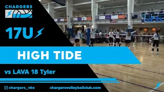 High Tide Invitational Chargers 17U vs LAVA 18 Tyler