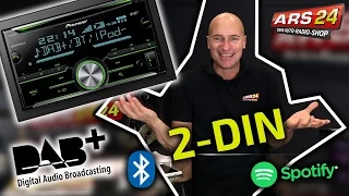 Double-DIN spotify carradio with digitalradio | Pioneer FH-X840DAB | ARS24.com