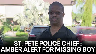 Full news conference: Amber Alert update on missing St. Pete boy, mother's homicide