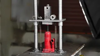 Make a 5 Ton Mini Hydraulic Press | Homemade 5 Ton Hydraulic Press Machine