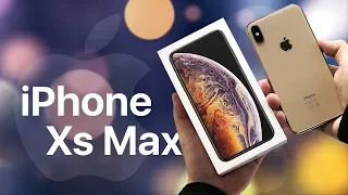 Распаковка iPhone XS Max с отказом от Meizu 16th