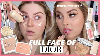 full face of DIOR MAKEUP! 💸 is it worth it? ft VIRAL BLUSH