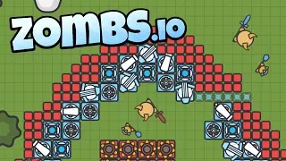 Zombs.io - Best Pet Ever! - New Bosses and Epic Base! - Zombs.io Gameplay - Top Player