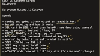 SSL/TLS Lecture Series - Episode 8