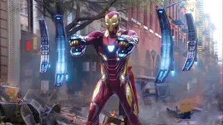 AVENGERS INFINITY WAR  Battle in New York  (IRON MAN vs BLACK ORDER) Movie Clip HD