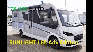 Luxurious new Integral Camper Sunlight I 68 Adventure edition for a family of up to 4 people