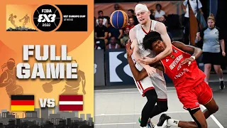 Germany v Latvia | Men FINAL | Full Game | FIBA 3x3 U17 Europe Cup 2022