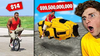 CHEAPEST vs. MOST EXPENSIVE BIKE In GTA 5.. (Mods)