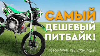 Самый дешевый питбайк с электростартером! Обзор WELS 125