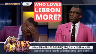 Shannon Sharpe Debates Himself: LeBron James - "GOAT JAMES!" | NBA | Skip and Shannon: UNDISPUTED