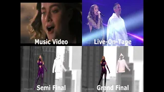 Stefania - Last Dance (Eurovision 2021) || 4-Way Comparison