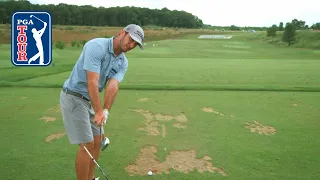 Swing plane instructional with Max Homa 2019