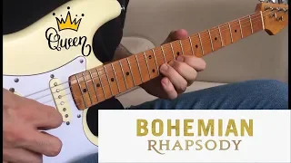 Queen - 'Bohemian Rhapsody' Pre-Solo Rhythm Guitar Section & Solo