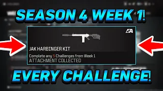 How To Complete SEASON 4 WEEK 1 Challenges In MW3!