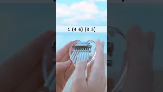 Somewhere Over the Rainbow | 8key Kalimba Easy Tutorial & Tabs