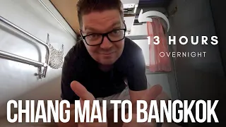 THAI SLEEPER TRAIN! - Chiang Mai to Bangkok.