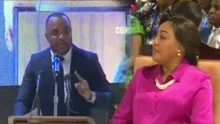 🔴RDC : DISCOURS IMPRESSIONNANT DE CHRISTIAN BOSEMBE DEVANT LA PREMIÈRE DAME DENISE NYAKERU