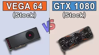 RX Vega 64 vs GTX 1080 | New Games Benchmarks | Latest Driver Updates