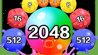 Jelly Merge 3D | jelly merge 2048 - Blob Merge 3d gameplay  #5 #jellymerge3d