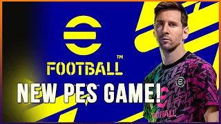 eFootball - Official Reveal Trailer (PES 2022)  Reaction & All News!