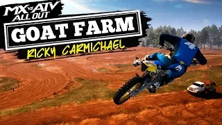 Goat Farm DLC With Ricky Carmichael! - MX vs ATV All Out