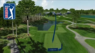 Justin Thomas’ awesome drives on Nos. 16 and No. 18 at THE PLAYERS