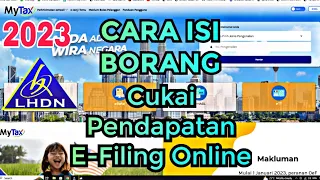 TUTORIAL MENGISI BORANG CUKAI e-BE | Income Tax 2022