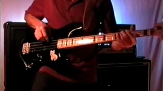 RUSH  - Vital Signs : Fender Geddy Lee Jazz Bass, Moog Taurus Pedals