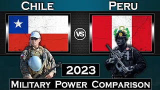 Chile vs Peru Military Power Comparison 2023 | Global Power