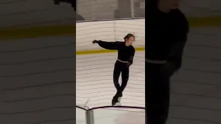 double lutz - axel #iceskating #shorts #jumps