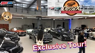 ClassicX Cafe Car Collection Exclusive Tour !!!