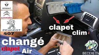 Réparé clapet chauffage Clim Heating repair Heizungsreparatur Peugeot,Citroën,Peugeot,BMW BECERI TV