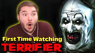 Art is a MENACE! First Time Watching *TERRIFIER* Movie Reaction