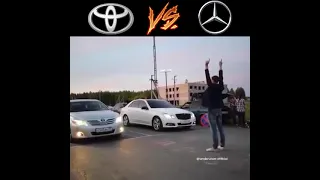 Camry vs mercedes 💪💪💪