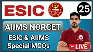 ESIC | AIIMS NORCET | RML | DSSSB | GMCH Nursing Officer Exam Preparation #25