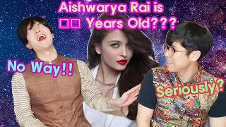 When Korean Guess Aishwarya Rai's Age! | Guess the Age Challenge - Bollywood Actresses