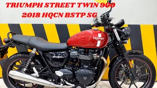 [ĐÃ BÁN] Triumph Street Twin 900 nhập Anh 2018 đẹp HQCN BSTP SG - Chỉ 266 triệu - Lh 0703086286