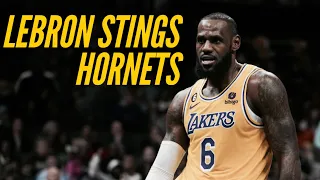 LeBron Drops 43 On Hornets In Lakers Win