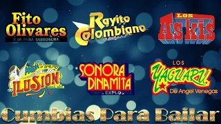 CUMBIAS VIEJITAS PERO BONITAS PARA BAILAR - Fito Olivares, Askis, Canaveral, Angeles azules, Yaguaru