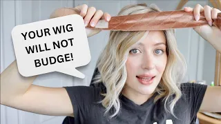 HOW TO KEEP WIG FROM FALLING OFF! EASY WAYS TO SECURE YOUR WIG