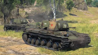 War Thunder: USSR - KV-1 (L-11) Gameplay [1440p 60FPS]