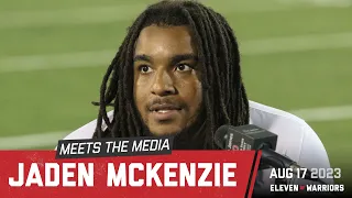 Jaden McKenzie talks about his role for the 2023 season, OSU's fall camp