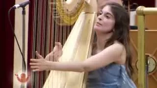 Tatiana Alquati (harp) /C.Debussy.Danses for harp and string orchestra