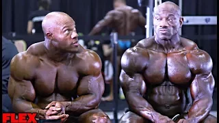 2017 Olympia Pump Up Room: The Men