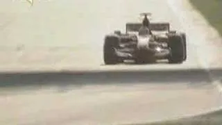 Michael Schumacher test F2007 in Catalunya